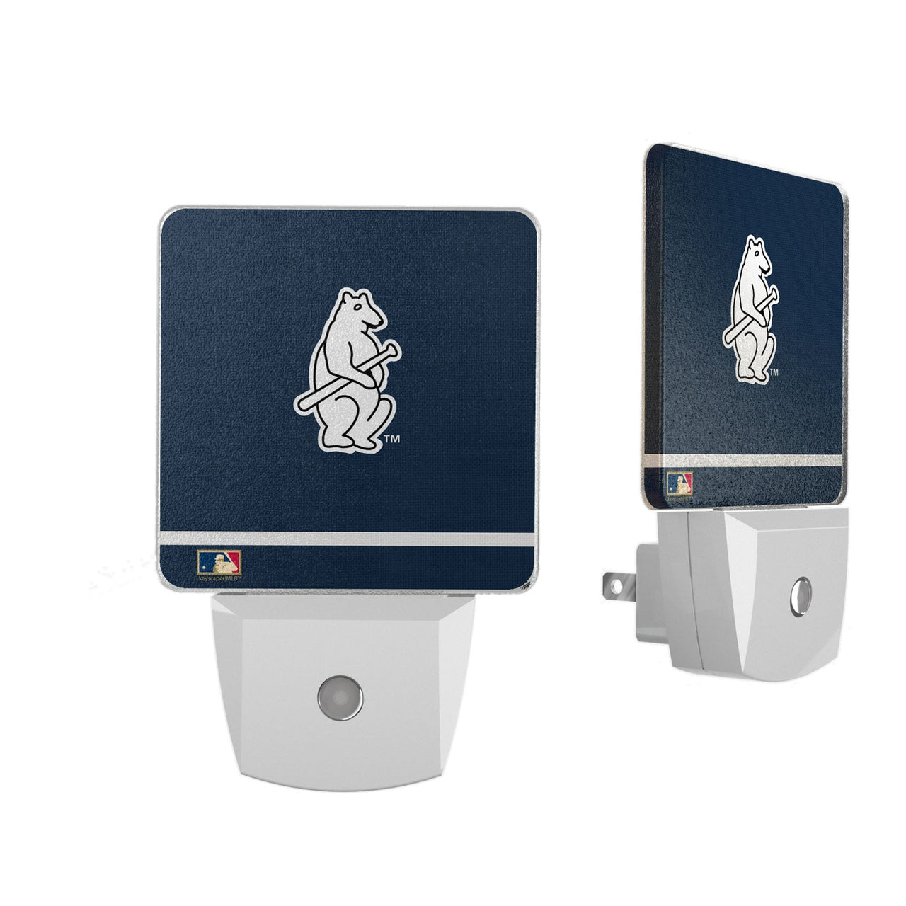 Chicago Cubs 1914 - Cooperstown Collection Stripe Night Light 2-Pack-0