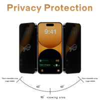 Thumbnail for Buffalo Bills Etched Privacy Screen Protector-1