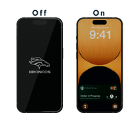 Thumbnail for Denver Broncos Etched Privacy Screen Protector-3