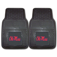 Thumbnail for Ole Miss Rebels 2-Pc Vinyl Car Mat Set